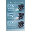 Taktické svietidlo na zbraň NexTorch WL21 IR - 350 lumenov