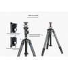 Leofoto GC-364C Ozubený stredový stĺpik pre statív 75mm s odnímateľnou základnou doskou