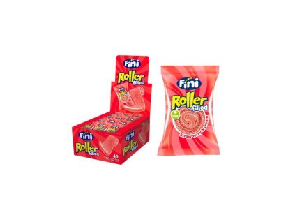 roller filled straw