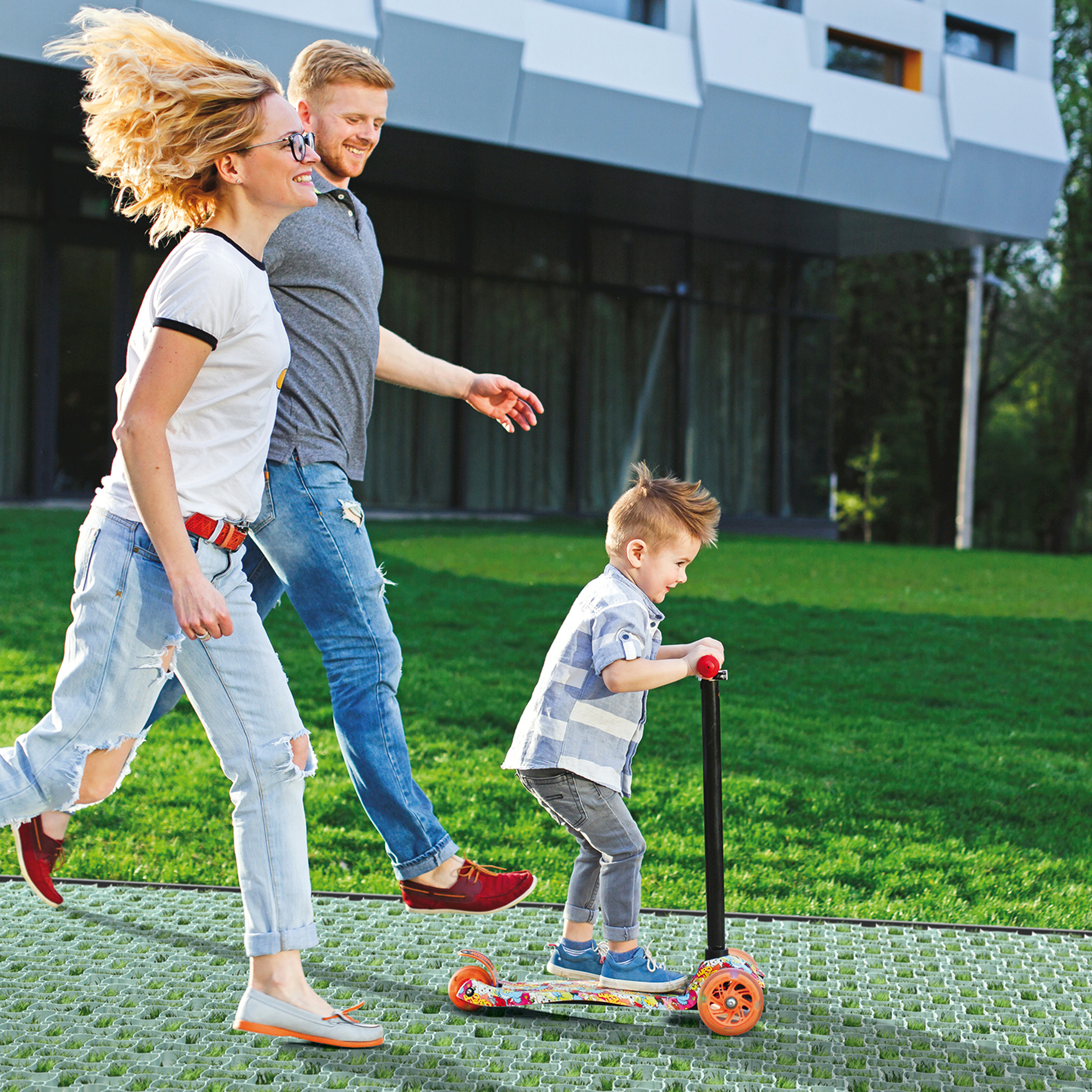 7 výhod použití parkovací mřížky