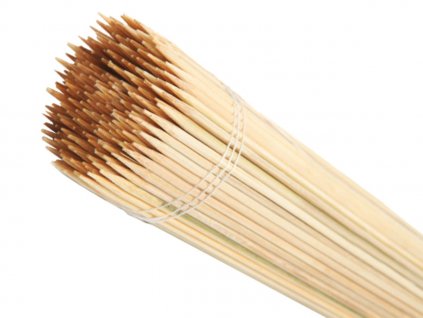 Bambusové tyče 25 cm - (3-3,5 mm) - 100 ks