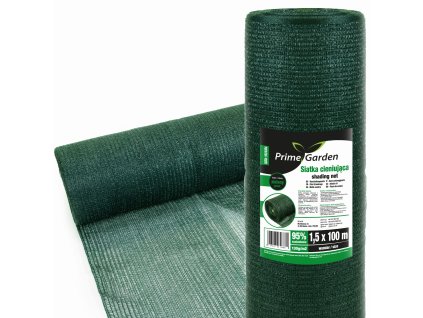 Pletenina, stínicí síťovina / stínění 1,5x100 m 95 % zelená