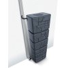 Nádrž na dešťovou vodu - TOWER STONE 500 L - Šedá