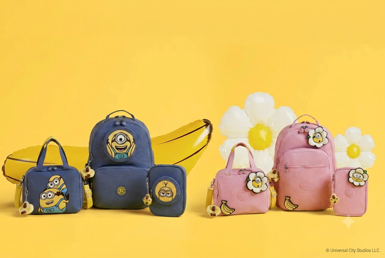 🍌Bananaaaa! Nová kolekce Kipling Minions Back to School právě dorazila