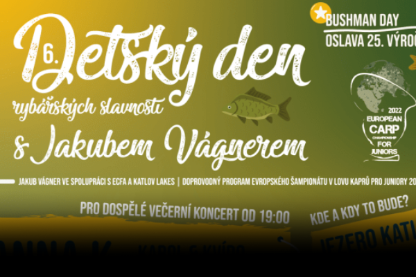 Dětský den plný her i ryb  s Jakubem Vágnerem