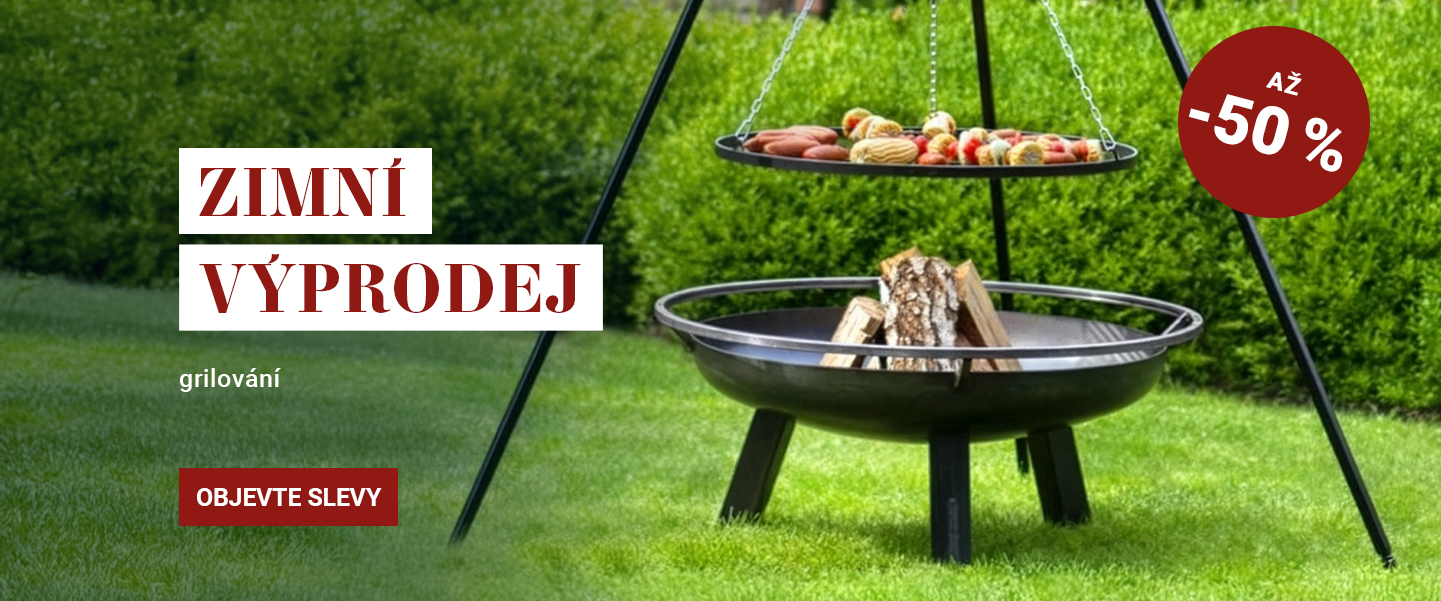 Zimní slevy grilování