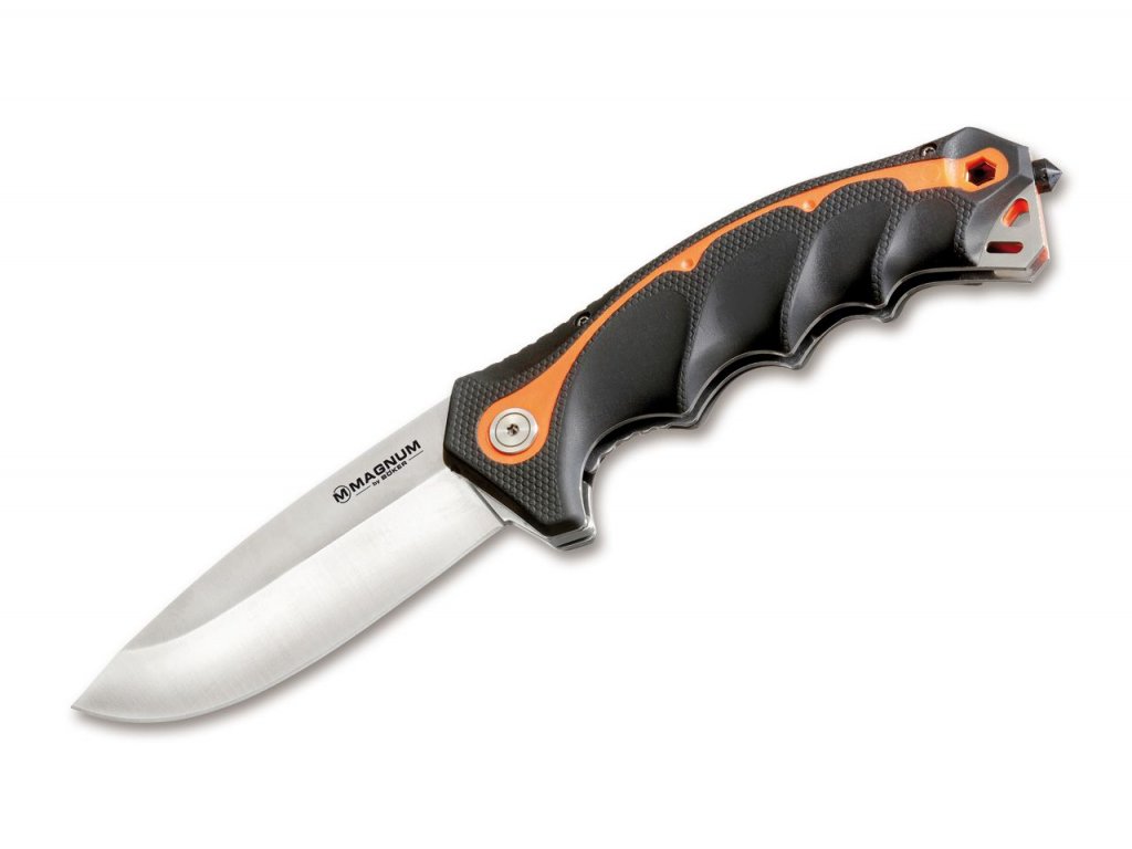 Chainsaw Attendant Satin Böker Magnum