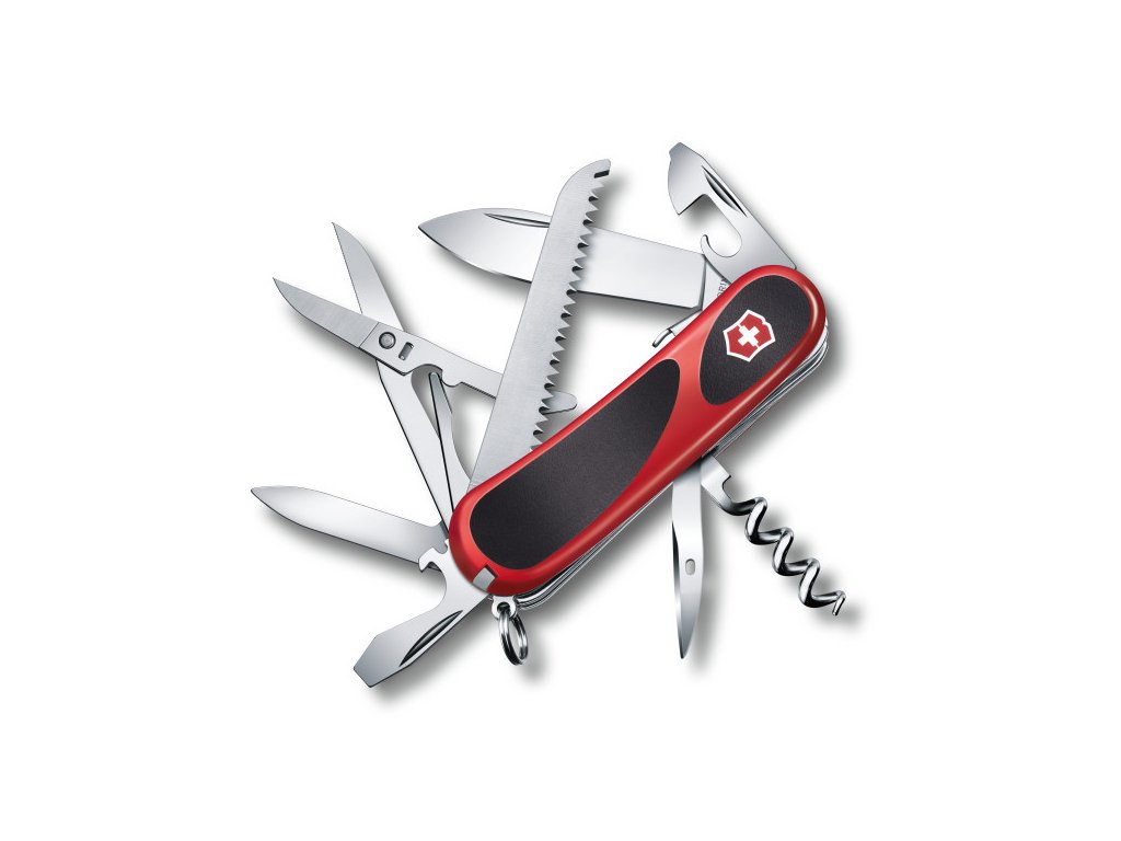 Kapesní nůž Evolution Grip S17 červeno-černý  Victorinox
