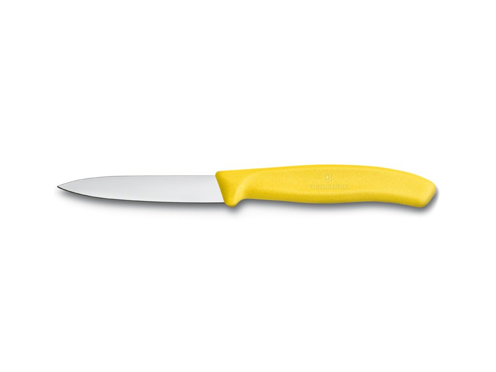 Nůž na zeleninu 8 cm žlutý  Victorinox