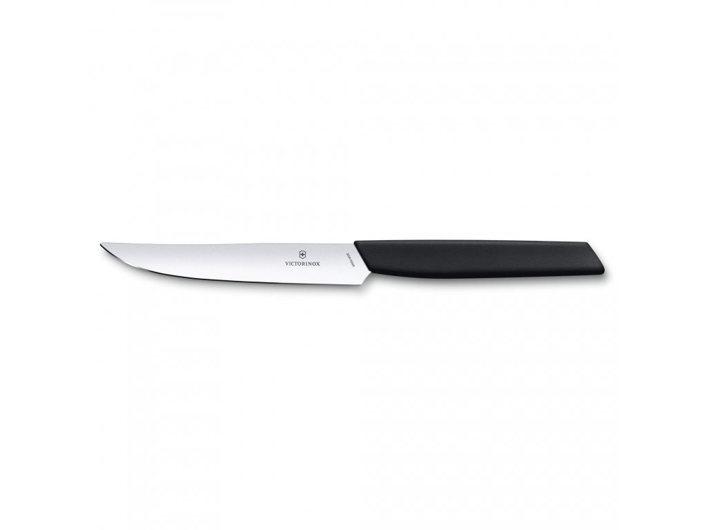 Nůž steakový Swiss Modern 12 cm černý Victorinox