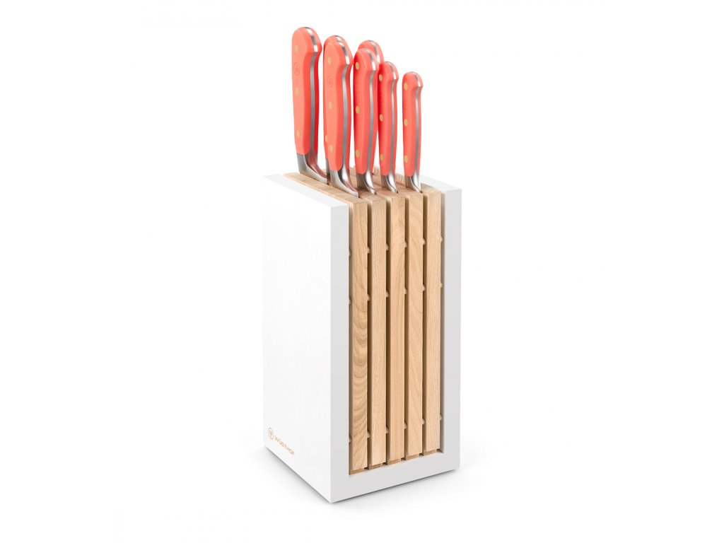 Blok na nože se 7 noži Classic Colour Coral Peach Wüsthof