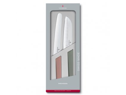 Sada nožů Swiss Modern 2 ks barevná  Victorinox
