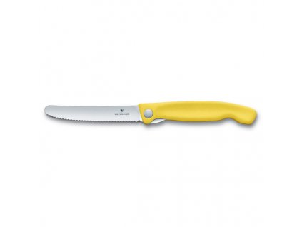 Skládací svačinový nůž Swiss Classic žlutý  Victorinox