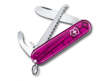 Kapesní nůž My First Victorinox růžová transparentní  Victorinox
