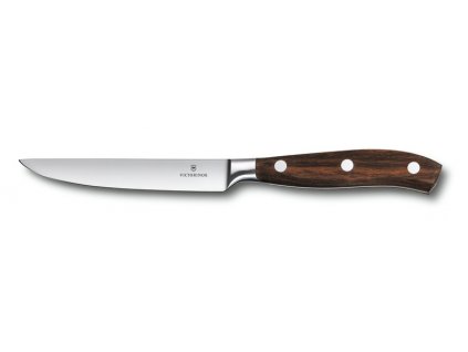 Nůž steakový Grand Maître Wood rovné ostří 12 cm  Victorinox