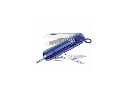 Kapesní nůž Signature Sapphire modrá transparentní Victorinox