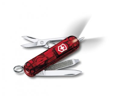 Kapesní nůž Victorinox SIGNATURE LITE červený transparentní  Victorinox