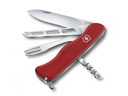 Kapesní nůž na sýry Victorinox CHEESE MASTER červený  Victorinox