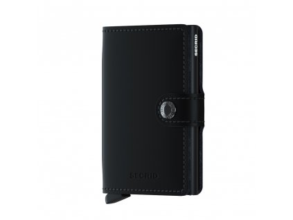 Peněženka Miniwallet Matte Black  Secrid