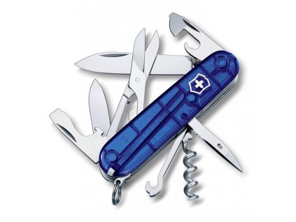 Kapesní nůž CLIMBER transparentní modrá  Victorinox