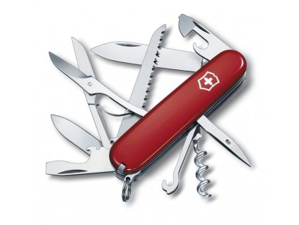Kapesní nůž Victorinox HUNTSMAN červený v blistru  Victorinox