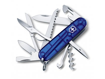 Kapesní nůž Huntsman modrá transparentní  Victorinox