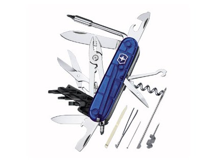 Kapesní nůž CYBER TOOL 34 modrá transparentní Victorinox