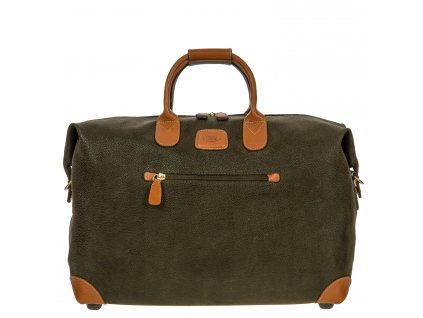 Cestovní taška Life Carry-On Holdall 18' olivová  Bric`s