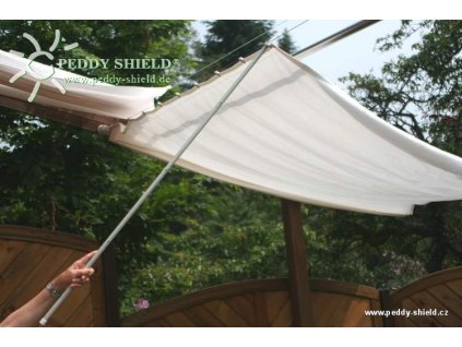 Posuvná tyč pro napínací sluneční plachty  Peddy Shield