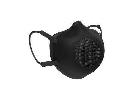 Ochranná obličejová maska ECO s filtry černá  Guzzini