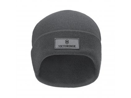 Čepice pletená Fan Beanie šedá  Victorinox