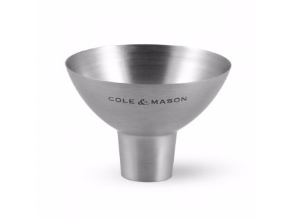 Trychtýřek pro plnění mlýnků na sůl a pepř  Cole&Mason