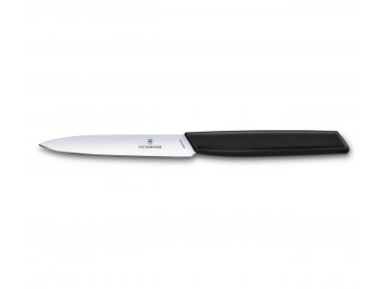 Nůž nakrajovací Swiss Modern 10 cm černý  Victorinox
