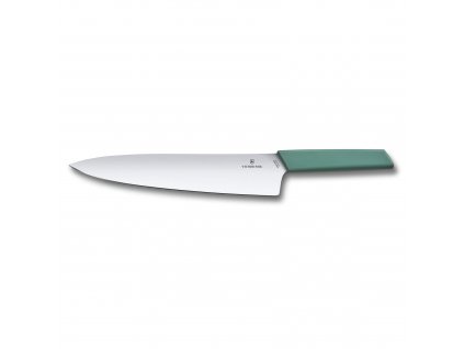 Nůž kuchyňský Swiss Modern 25 cm modrozelený  Victorinox