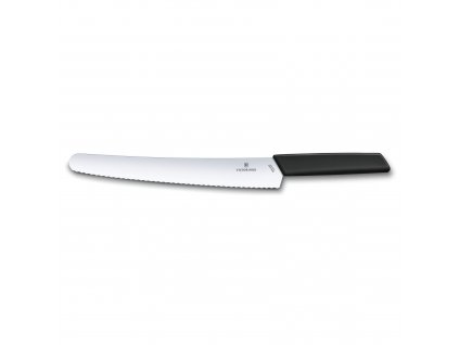 Nůž na chleba Swiss Modern 26 cm černý  Victorinox