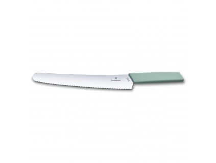 Nůž na chleba Swiss Modern 26 cm modrošedý  Victorinox