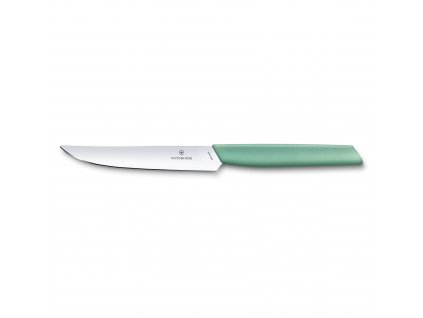 Nůž steakový Swiss Modern 12 cm mentolově zelený  Victorinox