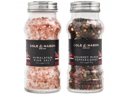 HFSP164 Cole & Mason Luxury Salt & Pepper Set Front HR