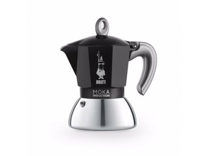 Moka kávovar New Moka Induction na 4 šálky černý  Bialetti