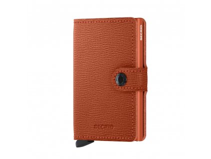 Secrid Miniwallet Crisple Pumpkin Front