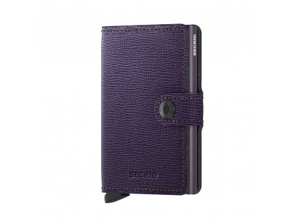 Secrid Miniwallet Crisple Purple Front