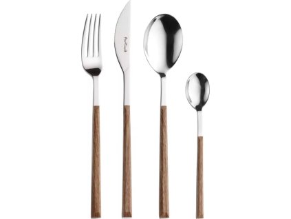 Sada 24 ks příborů Sushi Queen Teak  PINTINOX