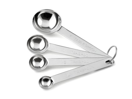13904 01 Tee Messloeffel Set 4 komplett aus Edelstahl Karl Weis