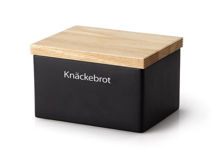 Dóza na knäckebroty černá  Continenta