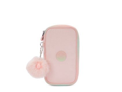 Školní penál 50 PENS Blush Metallic  Kipling