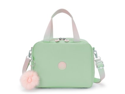 Taška na oběd MIYO Soft Green Met  Kipling
