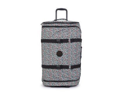 Kufr AVIANA L Abstract Print  Kipling