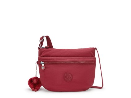 Kabelka ARTO S  FUNKY RED  Kipling