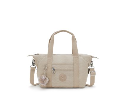 Kabelka ART MINI Signature Beige Embossed  Kipling