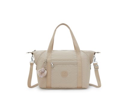 Kabelka ART Signature Beige Embossed  Kipling
